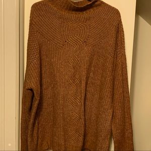 Maurices Size 1 Mock Neck Knot Sweater